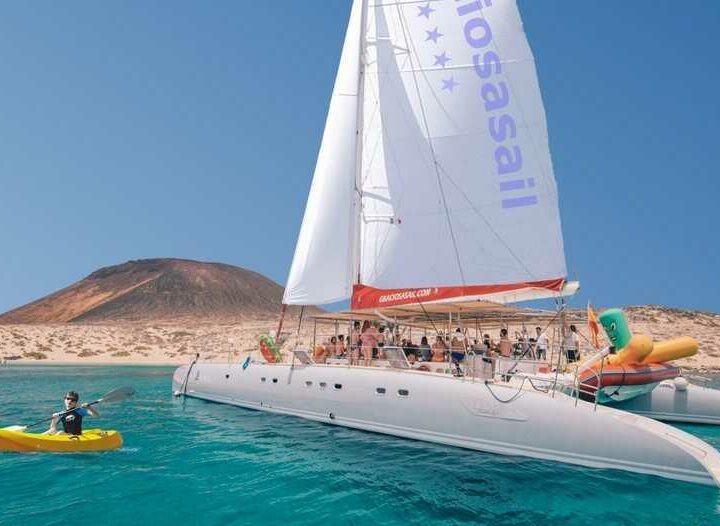 catamarán la graciosa